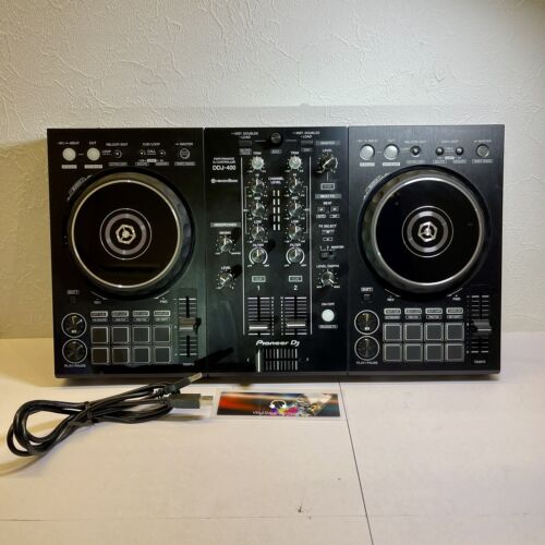 Pioneer DJ DDJ-400 2-channel DJ Controller Working Used EX++ Japan Pioneer DJ DDJ-400 2-channel DJ Controller Working Used EX++ Japan
