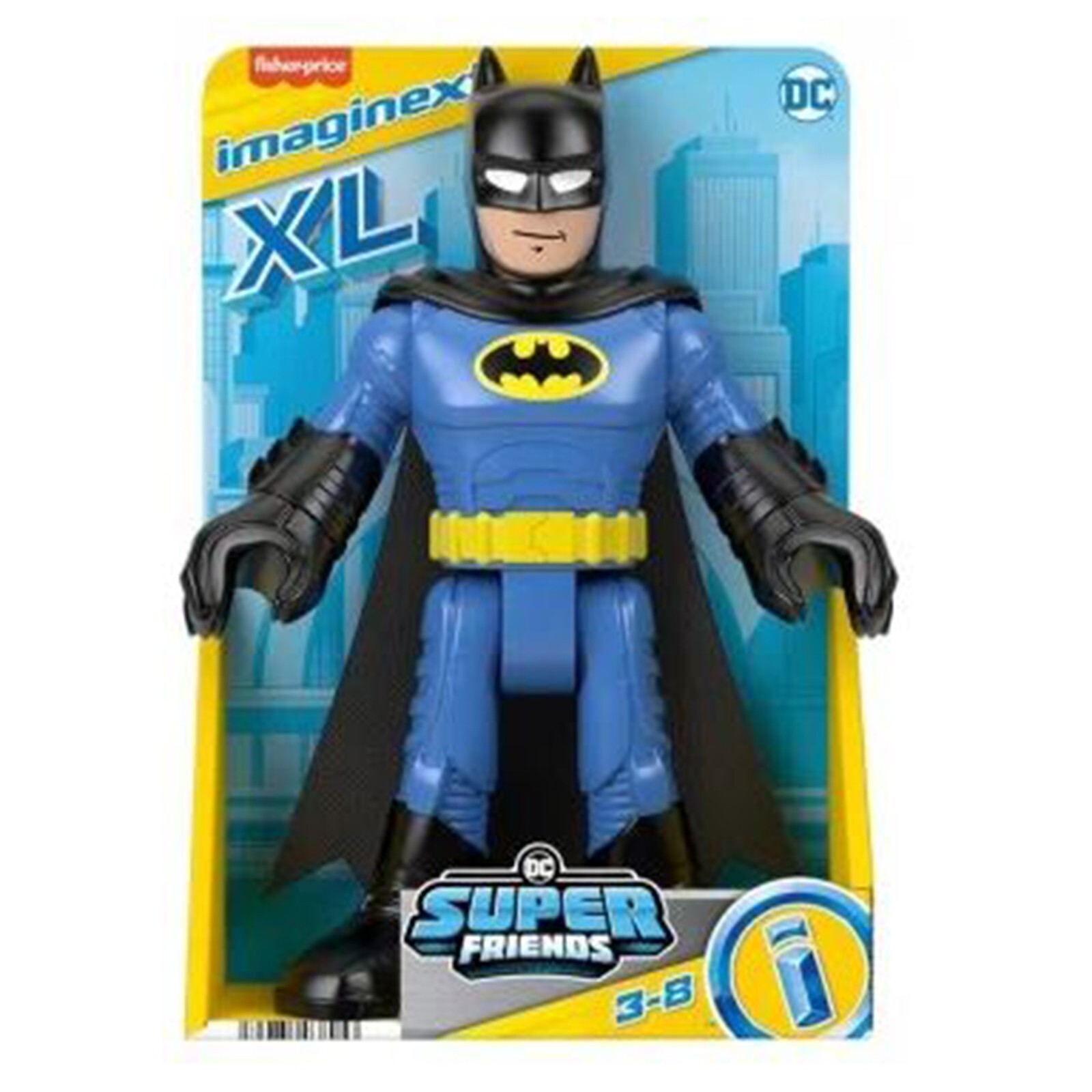 Фигурка Бэтмена Fisher Price DC Super Friends Imaginext XL НОВАЯ