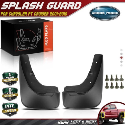 A-Premium Set of 2PCS Mud Flaps Splash Guards Mudguards Mudflaps