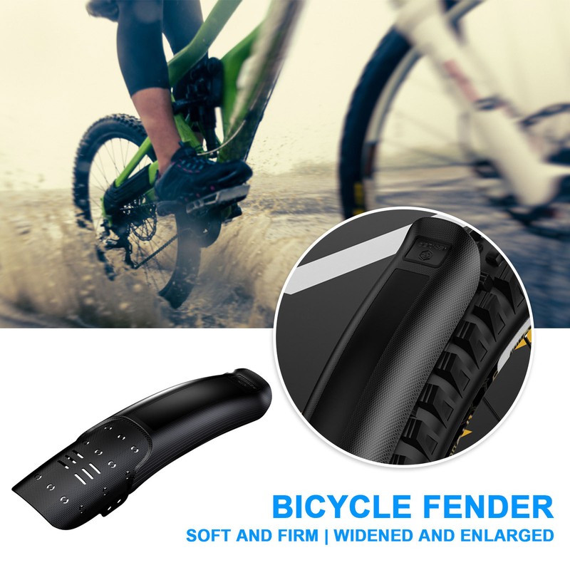 Mtb Mountain Cycling Bike Front Rear Mud Guard Fenders For Fat Tire