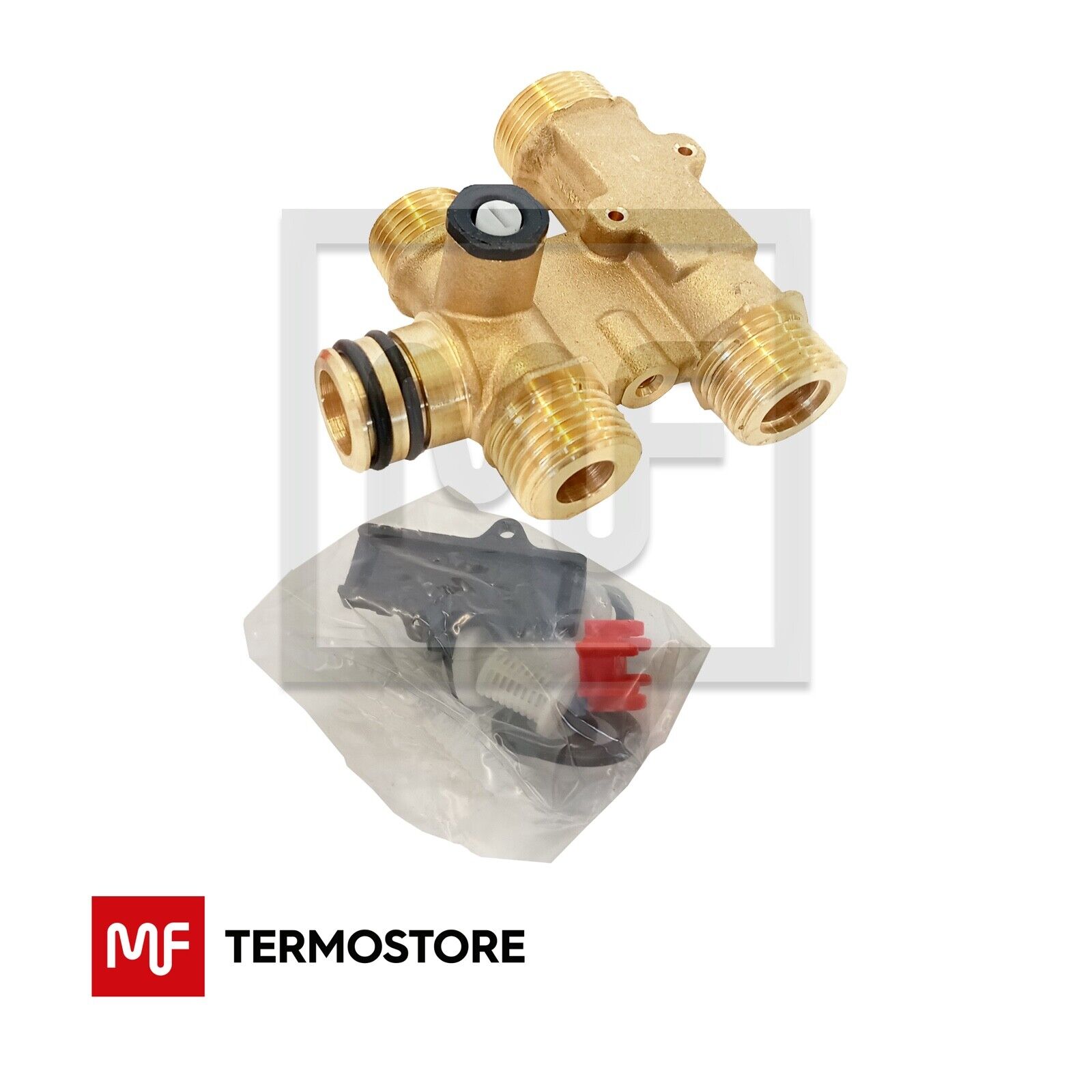 KIT FLUSSOSTATO OTTONE HABITAT 2 CALDAIA BONGIOANNI CODICE 007100178