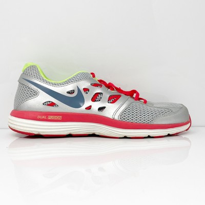 

Nike Womens Dual Fusion Lite 599560-001 Серебряные кроссовки для бега, размер 9, Серебряный, Dual Fusion Lite