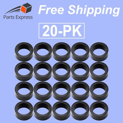 [20-PK] Plumbing HVAC Boiler Gauge Sight Glass EPDM Rubber Gaskets 5/8'' ID