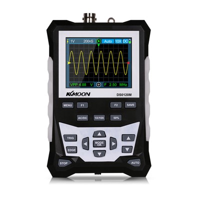 320x240 2.4'' TFT Digital Oscilloscope 120MHz Bandwidth 500MSa/S Sampling Rate