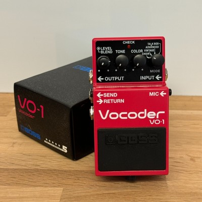 BOSS VO-1 Vocoder Guitar Effects Pedal Japan Used