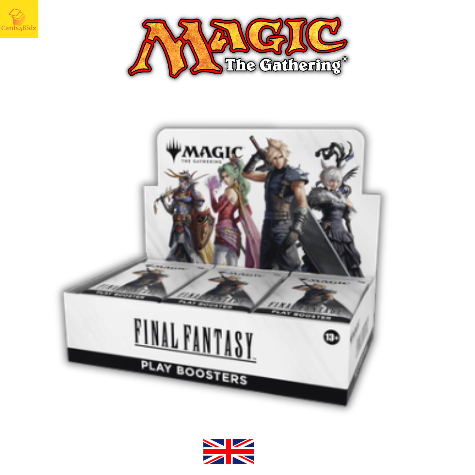 Magic The Gathering FINAL FANTASY Play Booster Box Display