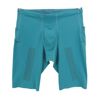 LULULEMON Vital Drive Tight Short 10" Teal Compression Running Performance XL