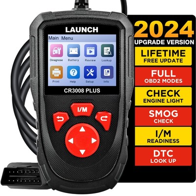 LAUNCH Professional OBD2 Scanner Diagnostic Tool CR3008 Plus,One-Key I/M