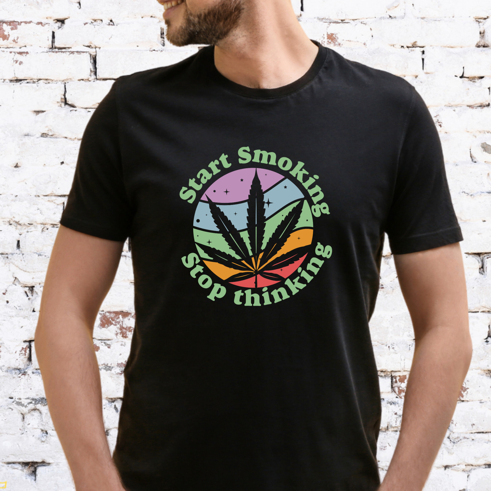 STONER T-SHIRT - WEED - Cannabis - Unisex and Ladies Fit up to 5XL - 420 Gift