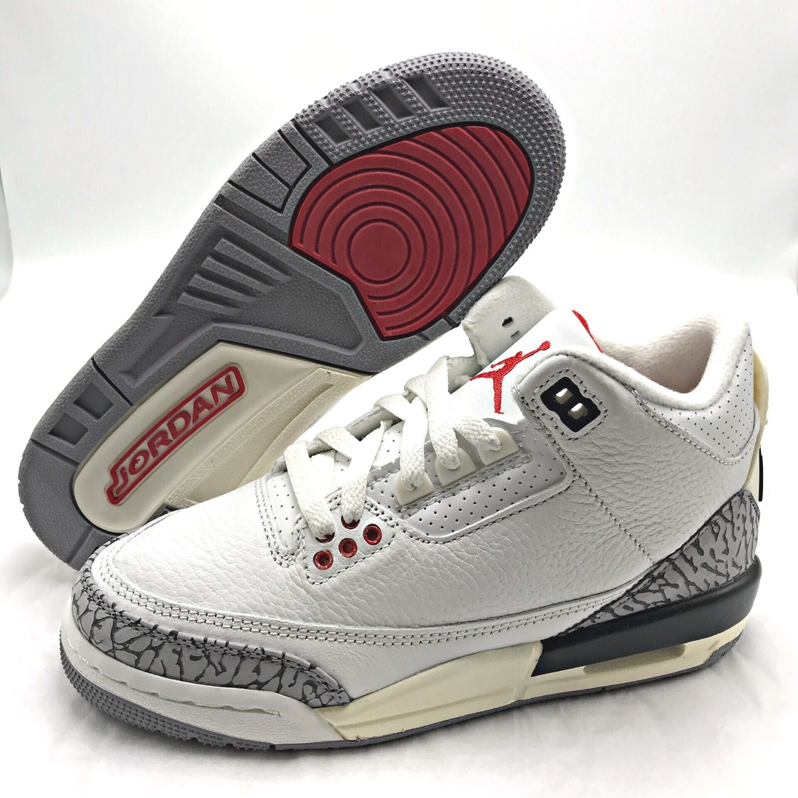 Air Jordan 3 Retro White Cement Reimagined (GS) Youth shoes DM0967