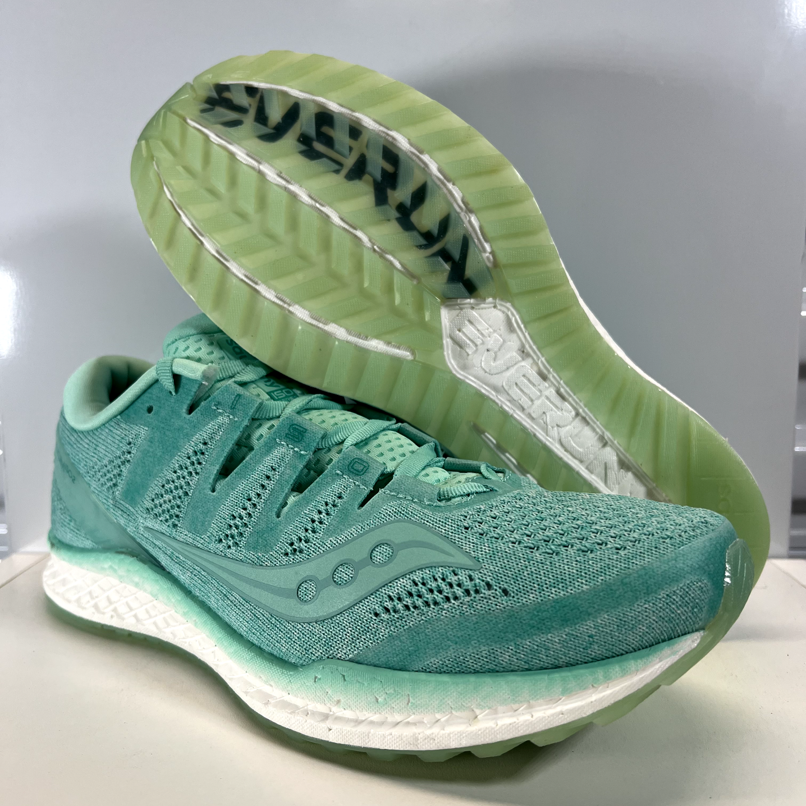 saucony freedom iso 2 femme vert