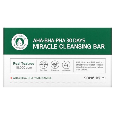 АГА. ВНА. PHA 30 Days Miracle Cleansing Bar, 106 г