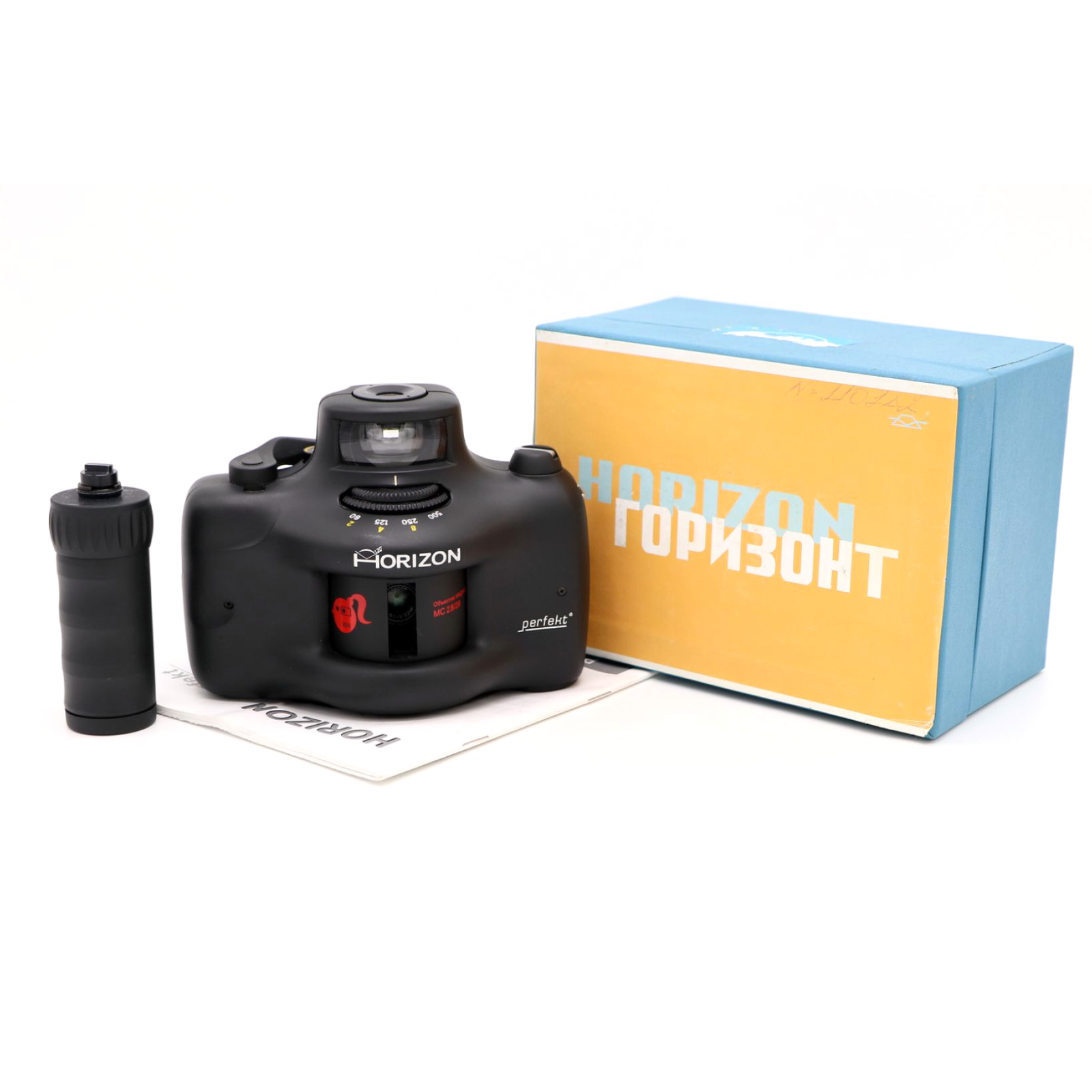 フィルムカメラ HORIZON Perfekt Horizon Perfekt KMZ Panoramic 35mm Camera Rare Brand new Old