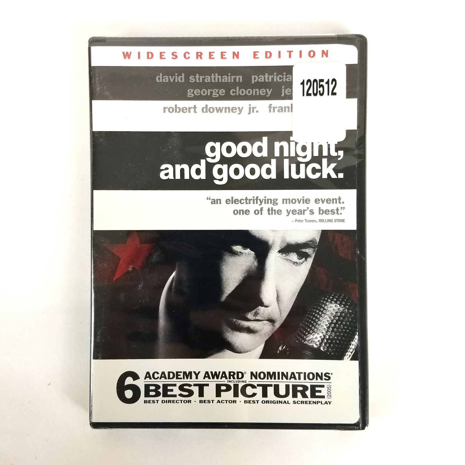 Good Night And Good Luck DVD Brand New in Original Wrapping