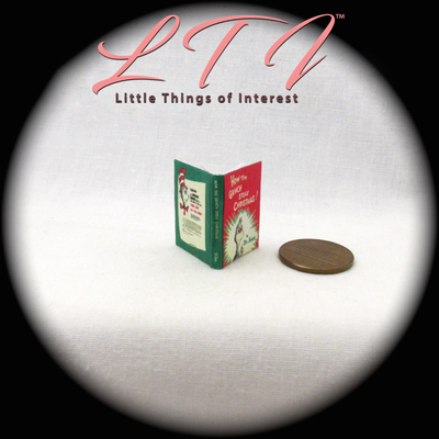HOW THE GRINCH STOLE CHRISTMAS 1:12 Scale Readable Illustrate Book Dr. Seuss