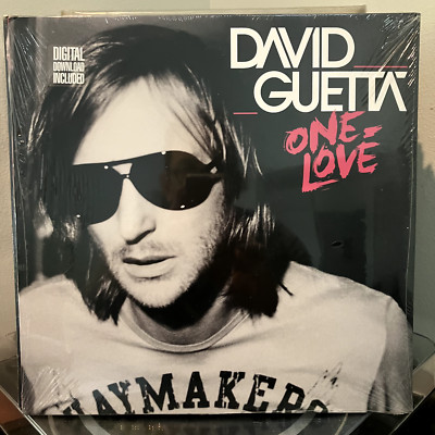 DAVID GUETTA One Love 2xLP 2009 Virgin FACTORY SEALED ORIG FRENCH PRESS NEW