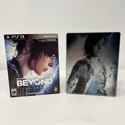 Beyond: Two Souls Sony PlayStation 3 PS3 Game Steelbook Edition With Slipcover