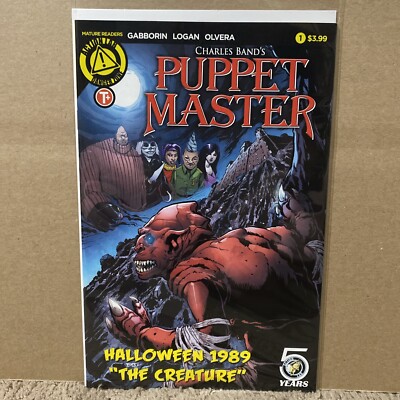 Puppet Master Halloween 1989 The Creature #1 2016 Charles Band Horror Full Moon