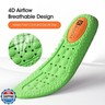 4D Cloud-Soft Comfort Soles for Men - Memory Foam Cushioning Steppers Insoles with Heel Shock Pad - Trim-to-Fit Arch Support Inserts for Superior Comfort and Fatigue Relief(US M 9-10)