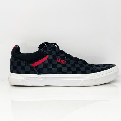 Кроссовки Vans Boys Seldan 500714 черные повседневные, размер 5