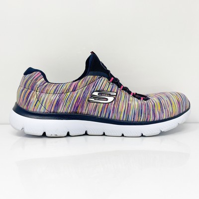 

Skechers Womens Summits 12984 Разноцветные кроссовки для бега Размер 9.5, Multicolor, Summits