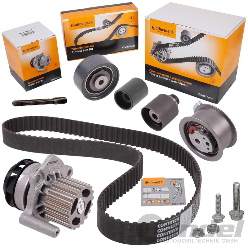 Contitech Zahnriemensatz + Wasserpumpe FÃ¼R Audi A3 A4 A5 Vw Golf 5 Passat 3c 2.0