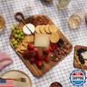 Twine, Charcuterie Accessories Appetizer, Large Cutting Board Acacia Wood Serving Tray Set of 1