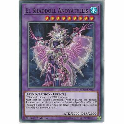 SDSH-EN043 El Shaddoll Anoyatyllis | 1st Edition Common Card YuGiOh TCG Showdown
