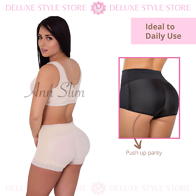 Faja Colombiana 1015 Calzon Levanta Cola Butt Lifter Shapewear Shorts