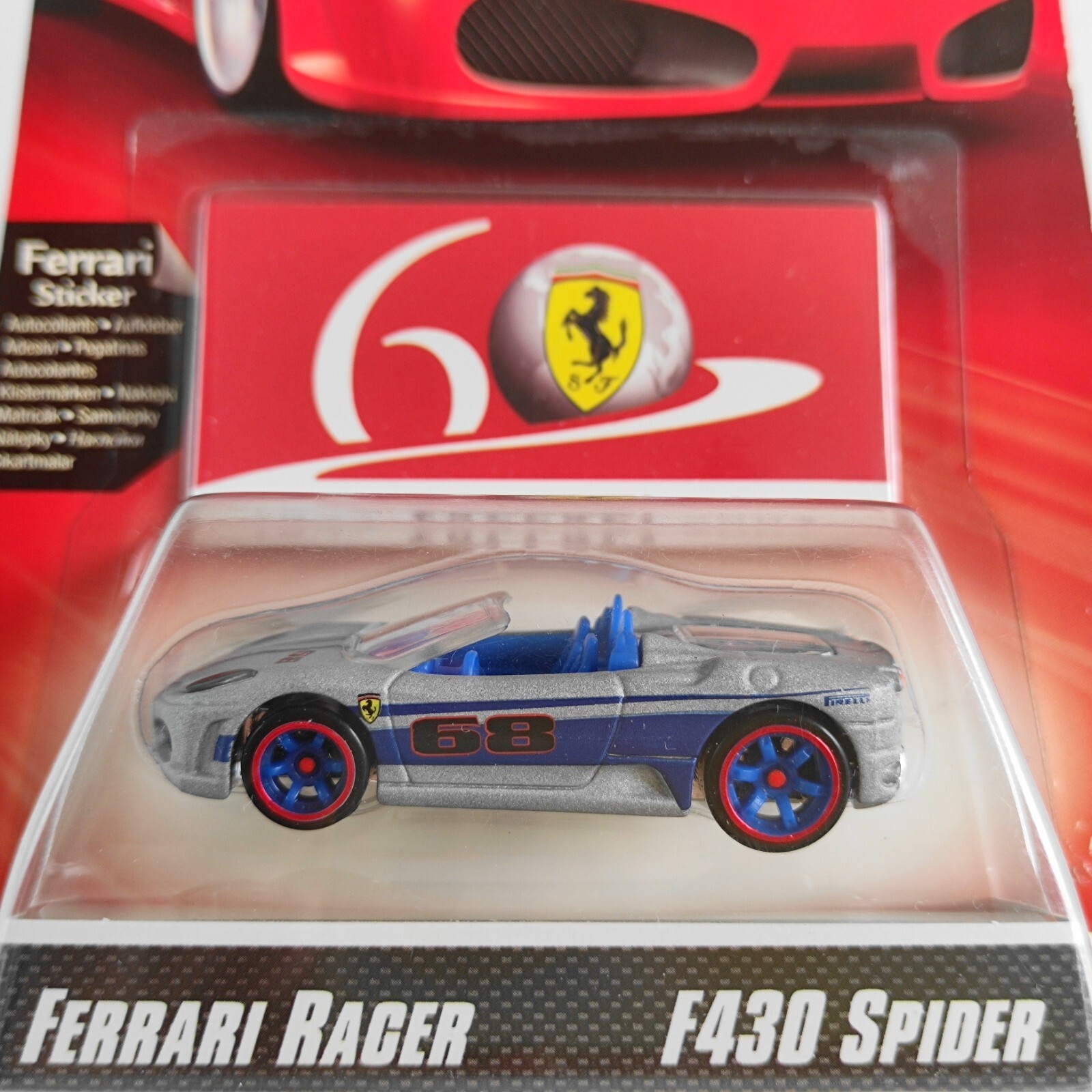 ミニカー Hot Wheels Ferrari Rager 2007 F50 HOT WHEELS 2007 FERRARI RACER #19 F50 WHITE #07 | eBay