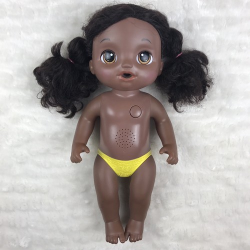 Hasbro 2016 Baby Alive Soft Face Baby Doll Talks Face Lights Up Baby Doll