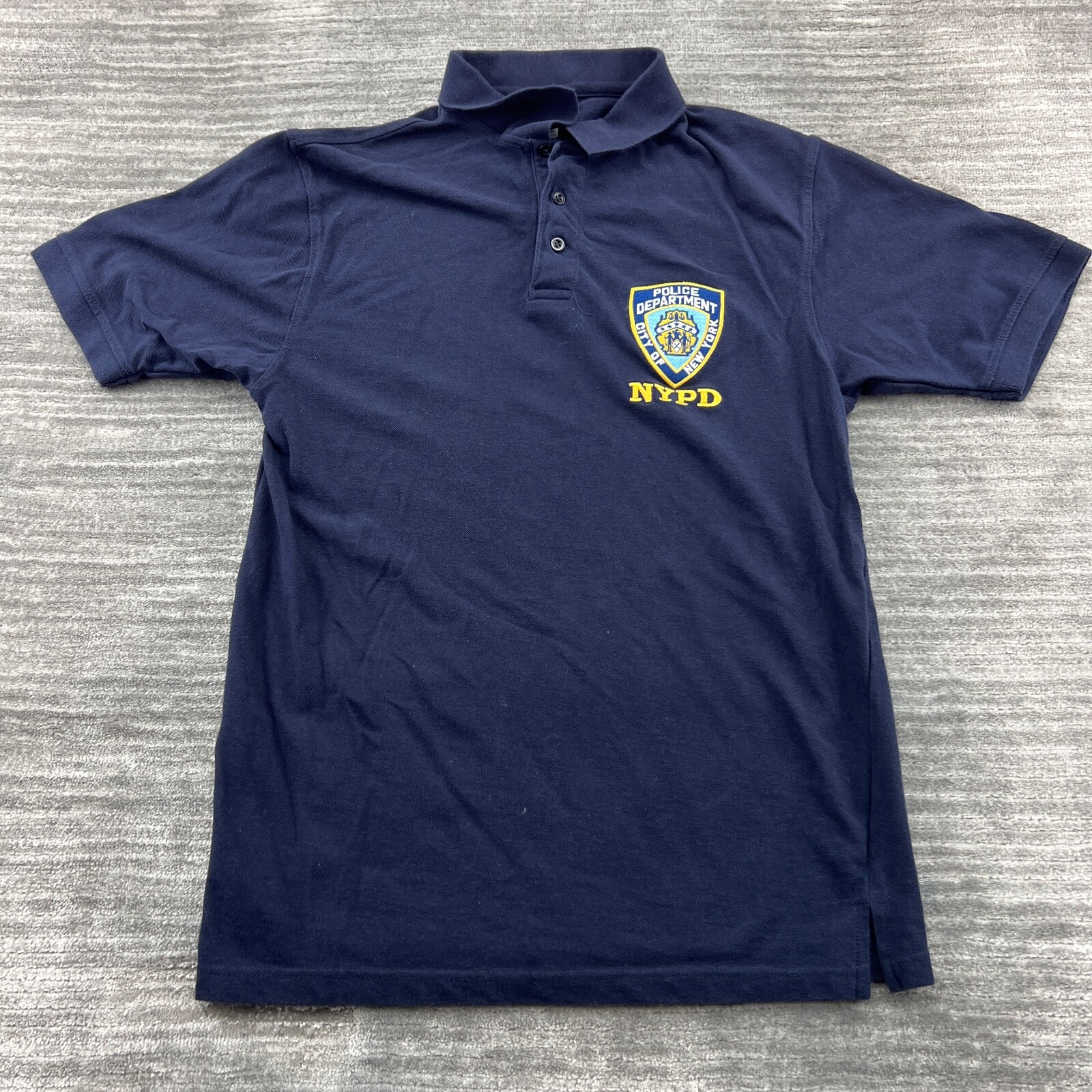 NYPD Polo Shirt Size L Youth New York Police Department Blue NYPD Polo Shirt Size L Youth New York Police Department Blue