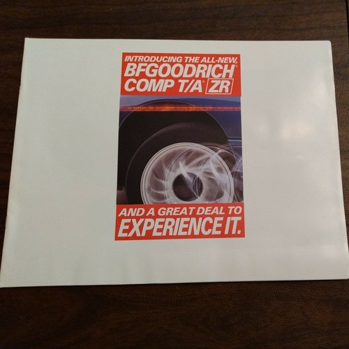 T/a Zr Nos Manual Book Hotrod Wheel Mag Rim Stealth