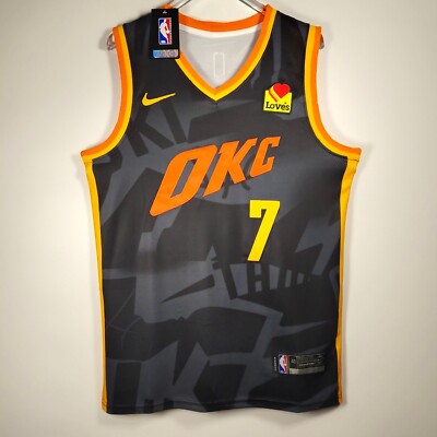 Chet Holmgren Black New #7 Jersey