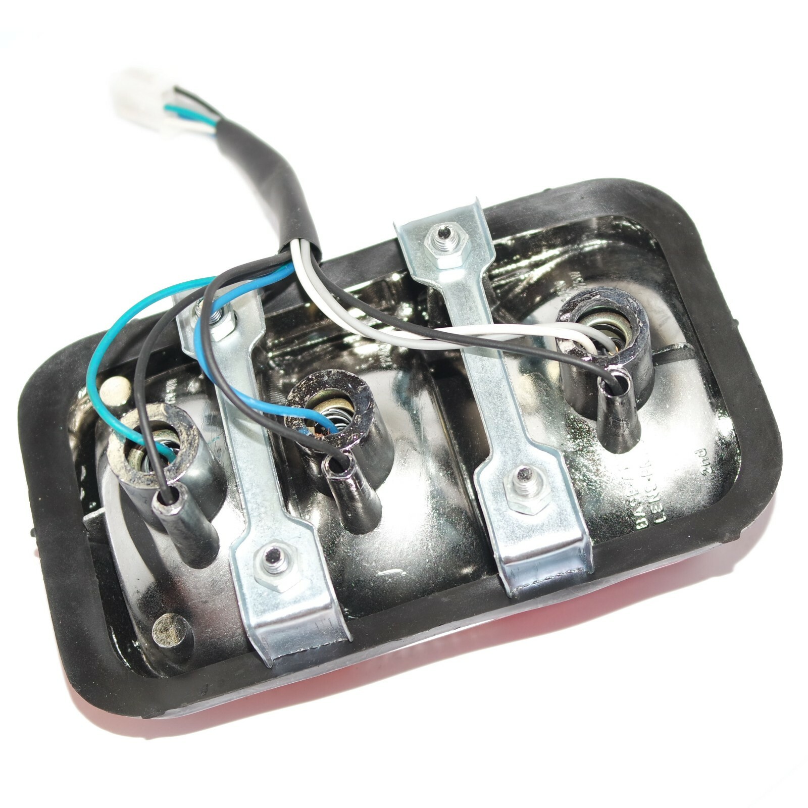 Bajaj Tuk Tuk Three Wheeler Auto Tail Light Assembly Set With Holder & Bulb  