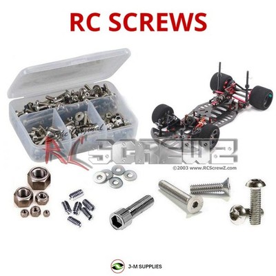 RCScrewZ Stainless Screw Kit crc007 for CRC Gen X10 SE 200mm WGT Kit 1801 | KIT