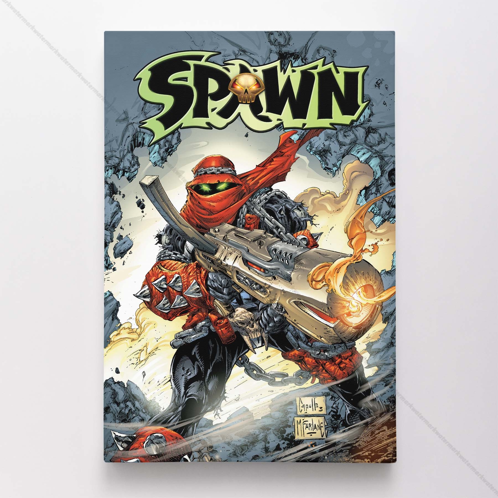 Spawn 131 Poster Canvas Comic Book Cover Art Print #A