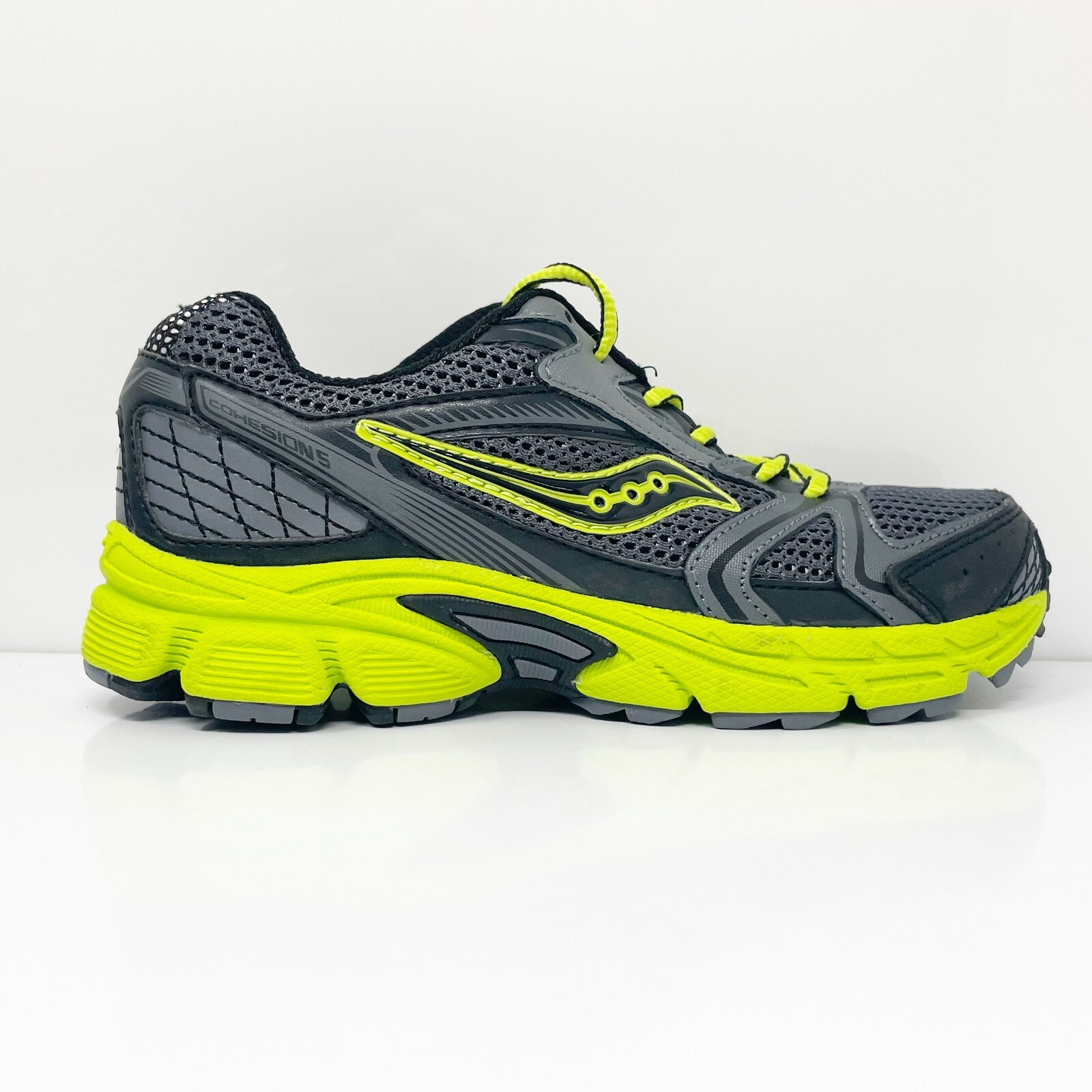 

Кроссовки Saucony Boys Cohesion 5 LTT SC43838 серые кроссовки размер 2 м, Серый, Cohesion 5 LTT
