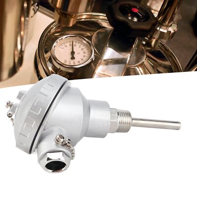 RTD PT100 Temperature Sensor Probe 1/2'' NPT Thread Thermocouple Terminal Head