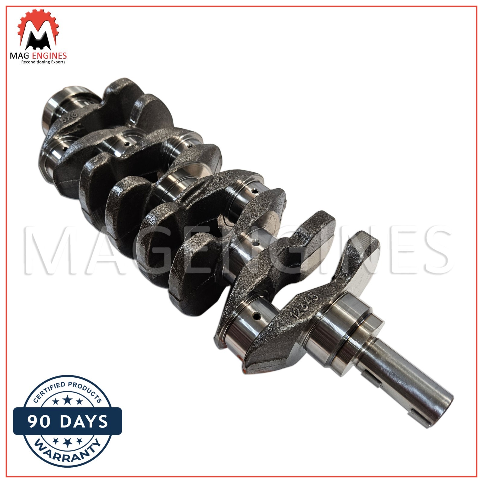 12200-5X00A CRANKSHAFT W/BEARINGS NISSAN YD25 DCi DDTi EURO