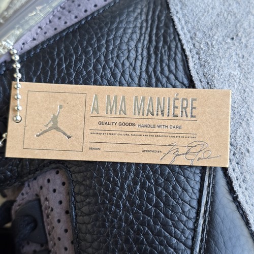 Pre-owned Jordan Air  3 Retro X A Ma Maniere Wyws, Us Size 11w-13w, Brand New, Fz4811-001 In Black