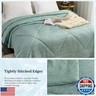 VK VK·LIVING Cooling Comforter Twin Size, Summer Cooling Blanket for Hot Sleepers and Night Sweats, Lightweight and Breathable Soft Summer Cool Quilt for Twin Bed (60