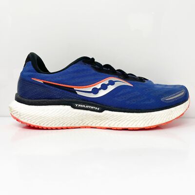 Мужские кроссовки Saucony Triumph 19 S20678-16 синие кроссовки размер 10