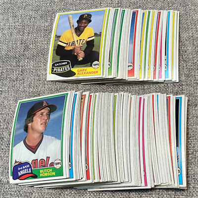 1981 Topps Traded -- Complete A Set -- YOU PICK -- $1 a Card, $1 Postage