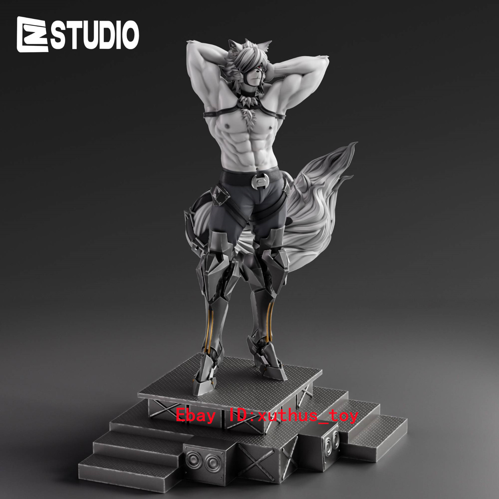 CZ Studio Zenless Zone Zero Von Lycaon Resin Statue H37cm CZ Studio Zenless Zone Zero Von Lycaon Resin Statue H37cm