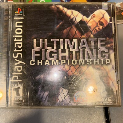 Play Station Ultimate Fighting Championship - Free Shipping