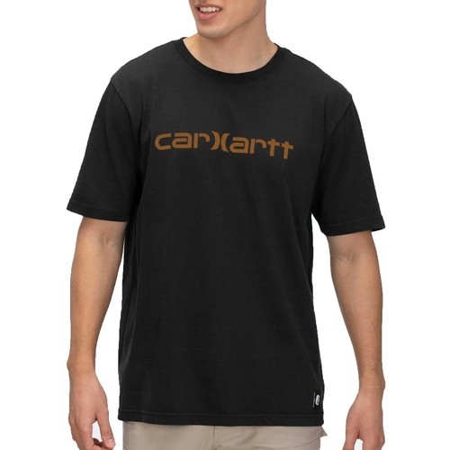 

[CK5415-010] Мужская футболка Hurley Carhartt Lockup, Черный