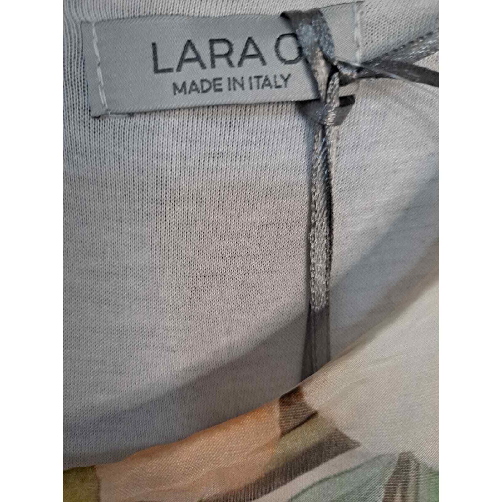 NWT Lara G. By Lara Guidotti Floral Airy Silk Blend Blouson Dress Size XL — photo 6