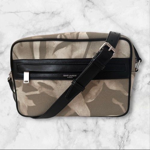 【SAINT LAURENT 】 CAMP CAMERA BAG Saint Laurent - Camp leather camera bag Saint Laurent