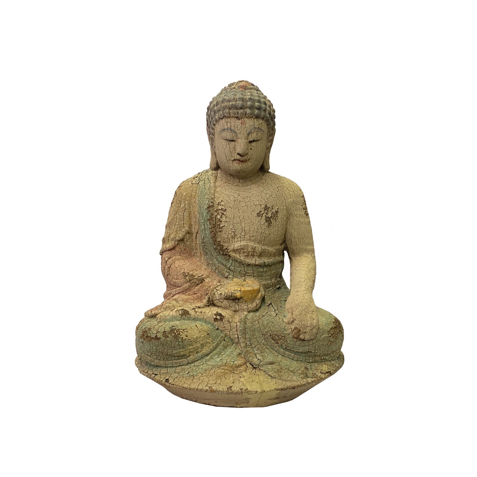 Rustic Wood Sitting Gautama Amitabha Shakyamuni Buddha Statue ws3256S Rustic Wood Sitting Gautama Amitabha Shakyamuni Buddha Statue ws3256S